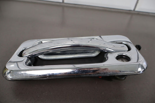 2003 - 2009 Hummer H2 Exterior Door Handles Set Of 4 (Black/Aftermarket Chrome)