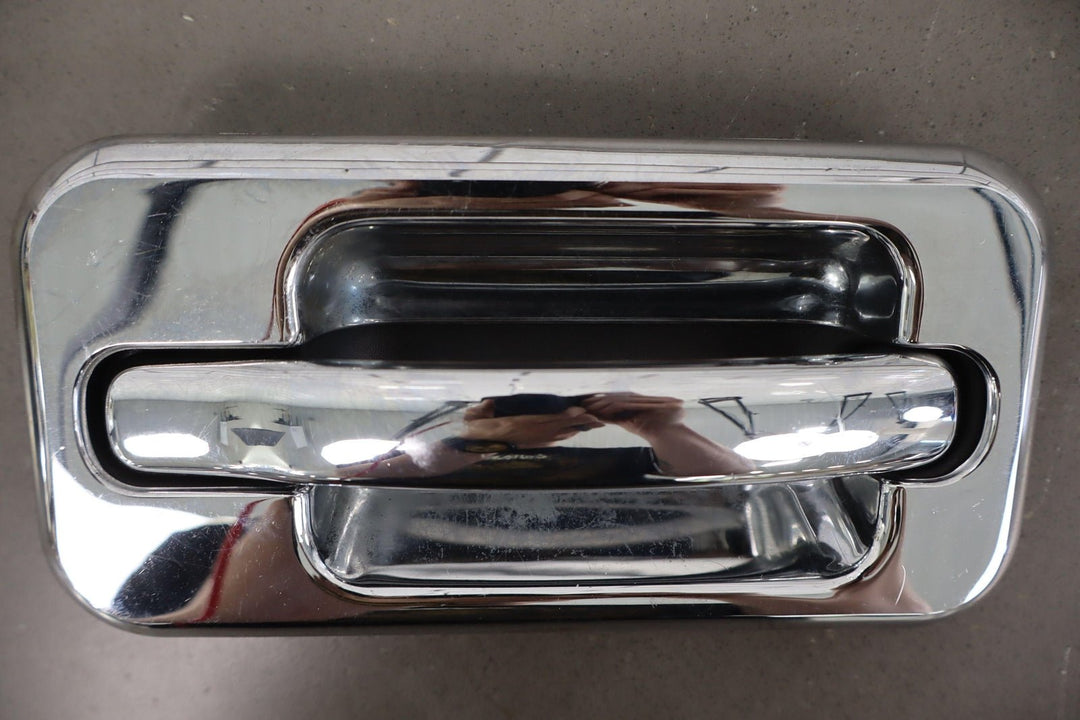 2003 - 2009 Hummer H2 Exterior Door Handles Set Of 4 (Black/Aftermarket Chrome)