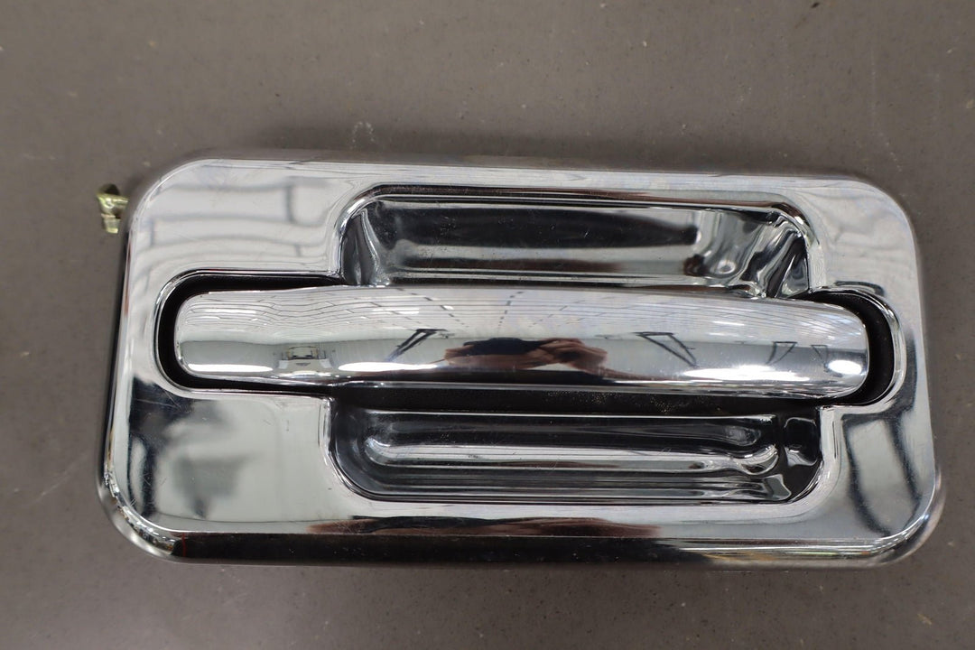 2003 - 2009 Hummer H2 Exterior Door Handles Set Of 4 (Black/Aftermarket Chrome)