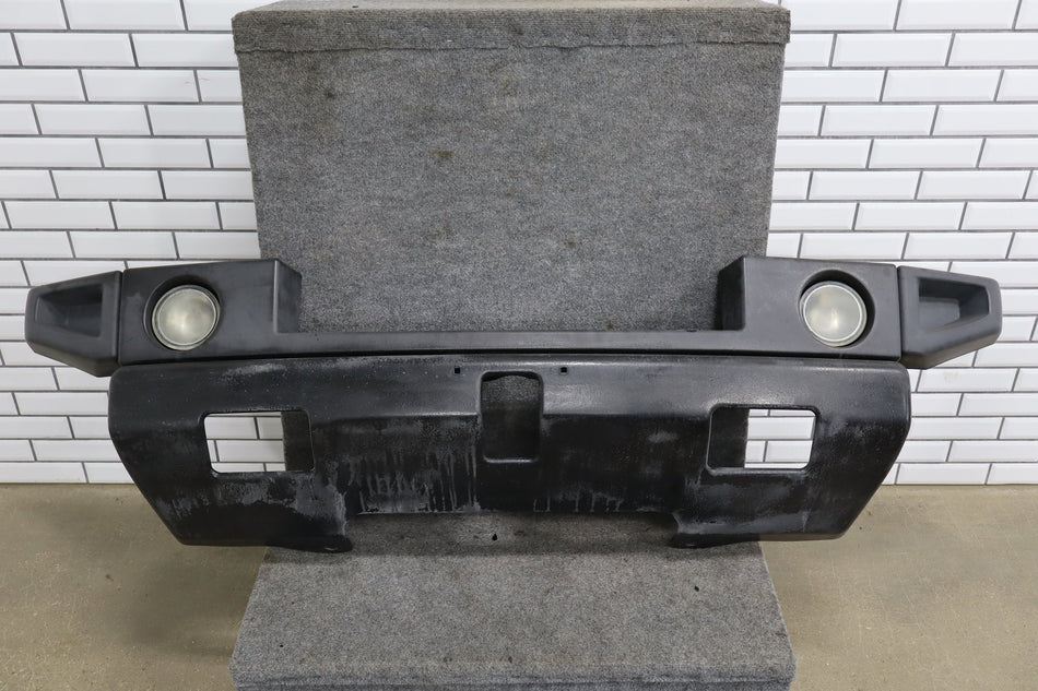 2003-2009 Hummer H2 Front Bumper Assembly W/ Fog Lamps - Resprayed, Hazy Lenses