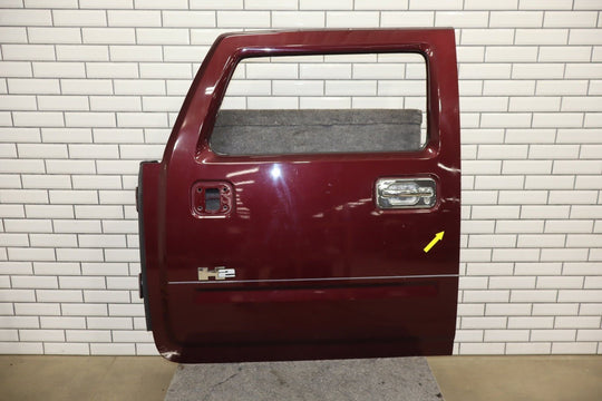 2003 - 2009 Hummer H2 Left Front Door Maroon 49