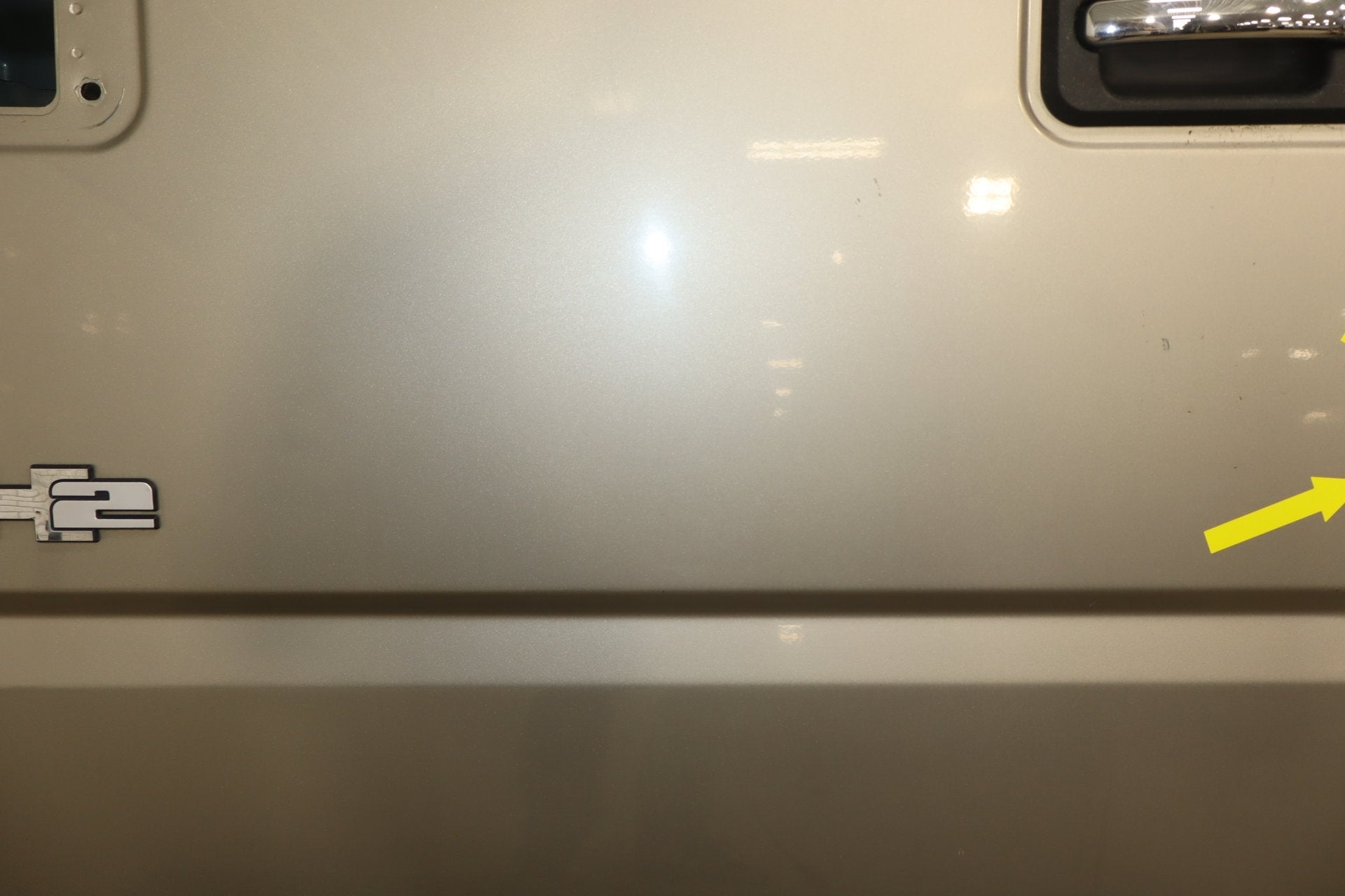2003-2009 Hummer H2 Left Front Door Pewter 11