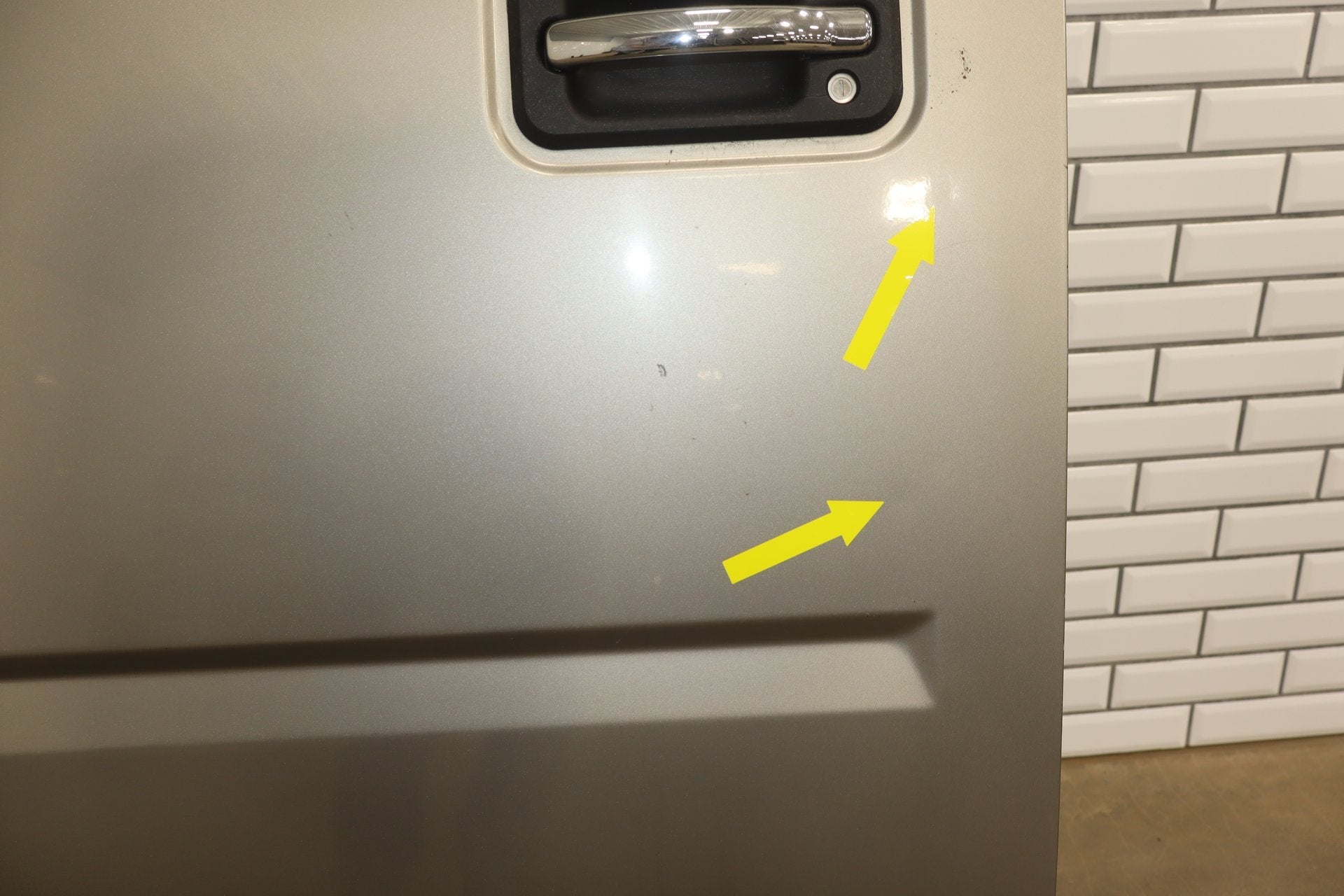 2003-2009 Hummer H2 Left Front Door Pewter 11