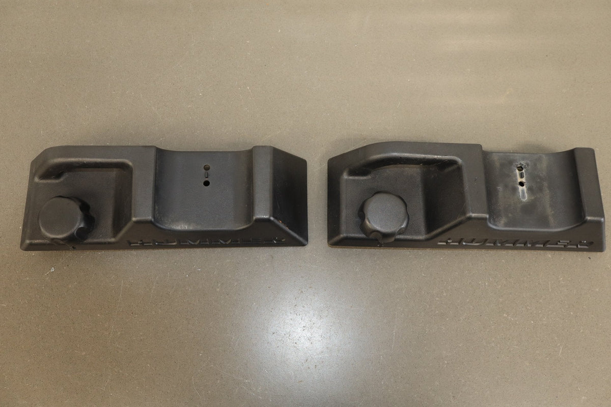 2003-2009 Hummer H2 Luggage Rack End Caps Set (4)
