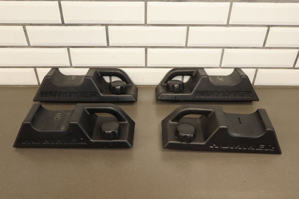 2003-2009 Hummer H2 Luggage Rack End Caps Set (4)