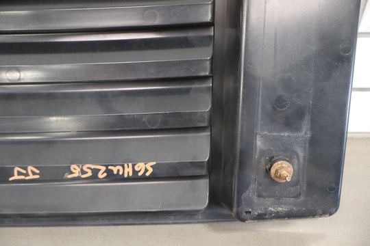 2003 - 2009 Hummer H2 OEM Black Upper Hood Grille W/Chrome Handles *1 Crack*