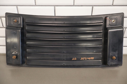 2003 - 2009 Hummer H2 OEM Black Upper Hood Grille W/Chrome Handles *1 Crack*