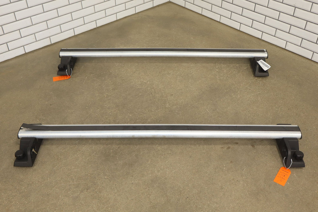 2003 - 2009 Hummer H2 OEM Pair of 2 Roof Rack Luggage Cross Bars W/ Key E003