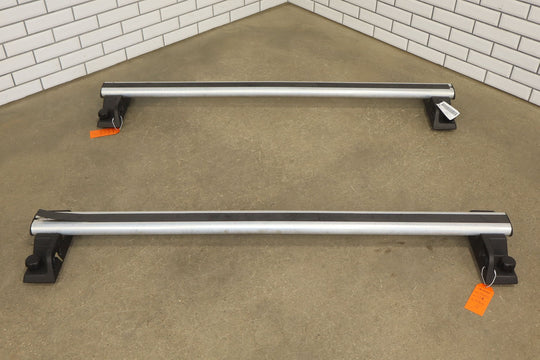 2003 - 2009 Hummer H2 OEM Pair of 2 Roof Rack Luggage Cross Bars W/ Key E003