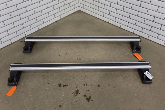 2003 - 2009 Hummer H2 OEM Pair of 2 Roof Rack Luggage Cross Bars W/Key E005