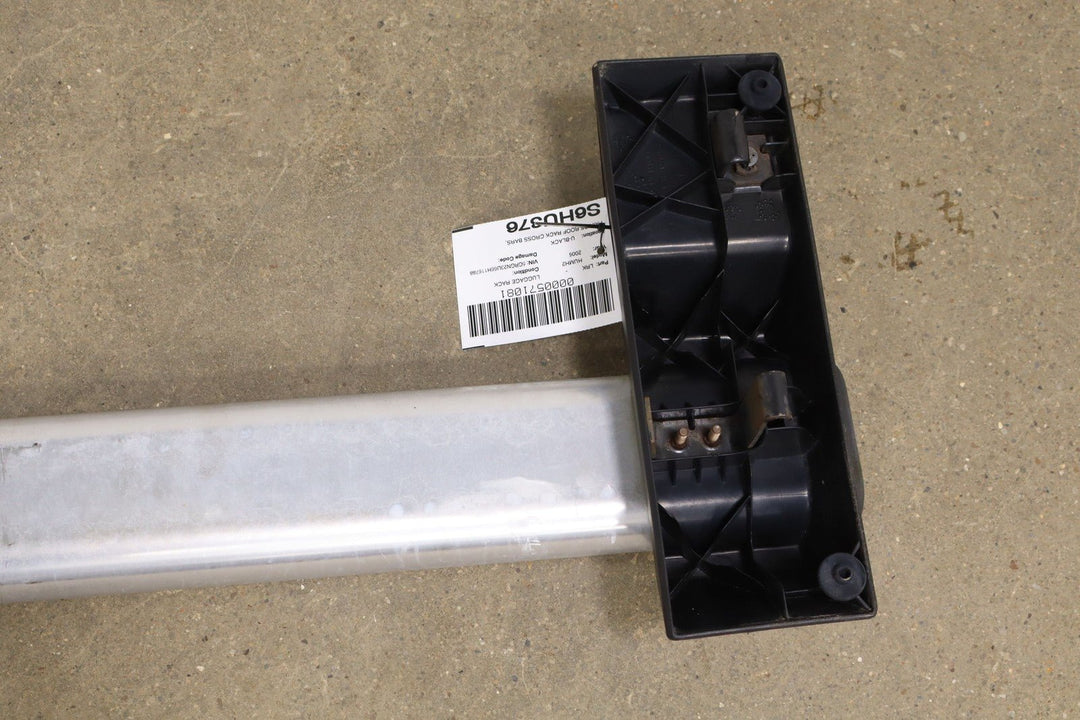 2003 - 2009 Hummer H2 OEM Pair of 2 Roof Rack Luggage Cross Bars W/Key E005