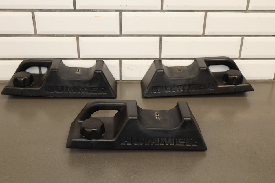 2003-2009 Hummer H2 OEM Roof Rack Bases- Set x3