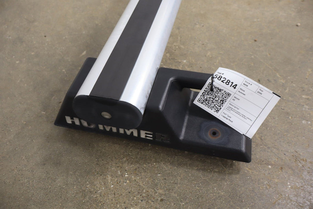2003 - 2009 Hummer H2 - OEM Single (1) Luggage Rack Crossbar W/E004 Key