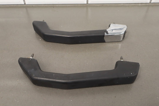 2003 - 2009 Hummer H2 Pair (2) of Chrome Hood Handles *Black Plastidipped*
