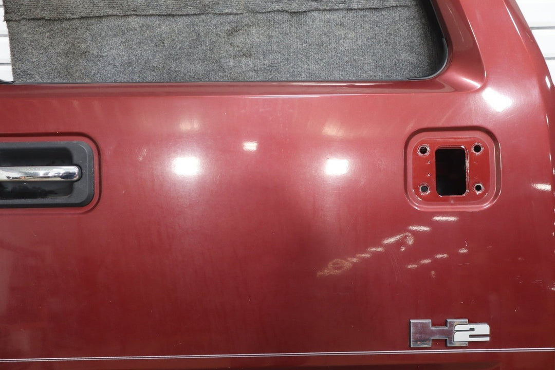 2003 - 2009 Hummer H2 Right Front Door Red Metallic 72