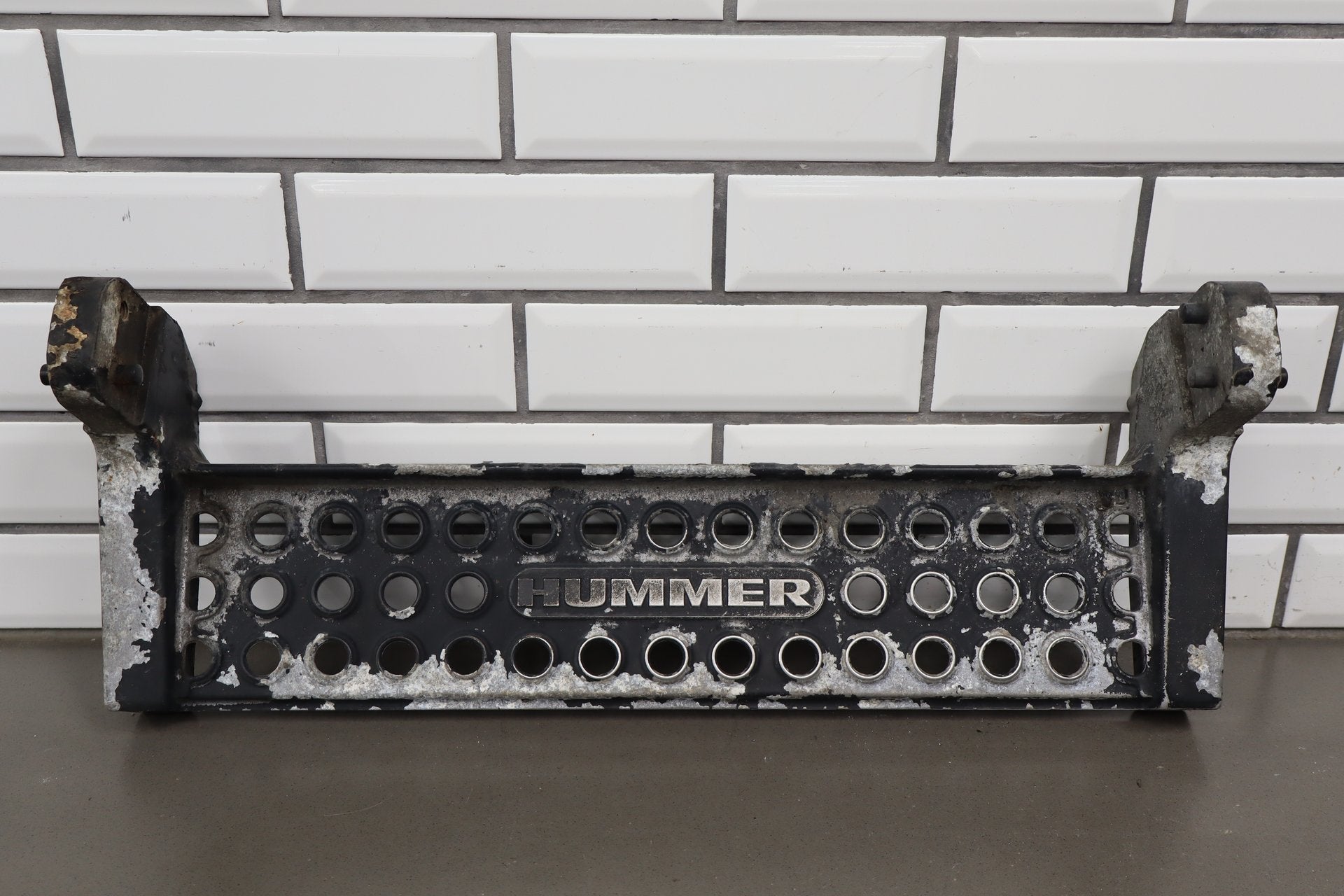 2003-2009 Hummer H2 - Rock Rails Steps x4 - OEM, Damaged