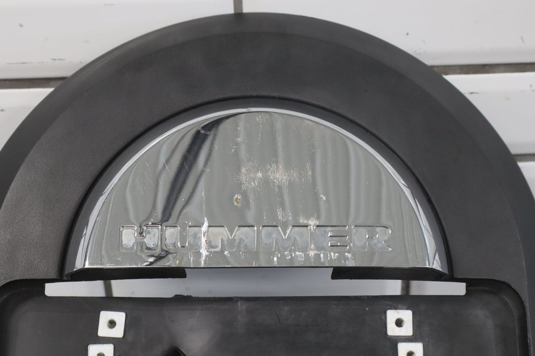 2003 - 2009 Hummer H2 Spare Tire Mounted License Plate Filler OEM