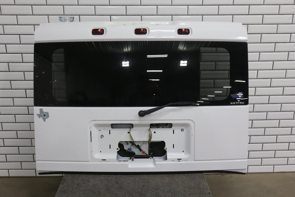 2003-2009 Hummer H2 SUV Hatch Decklid Olympic White 50
