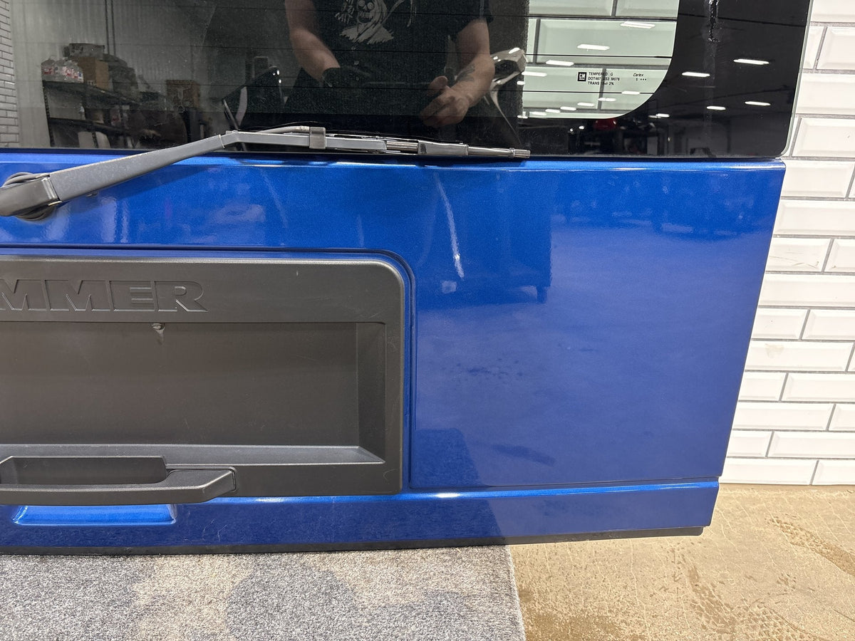2003-2009 Hummer H2 SUV Hatch Decklid Pacific Blue 91