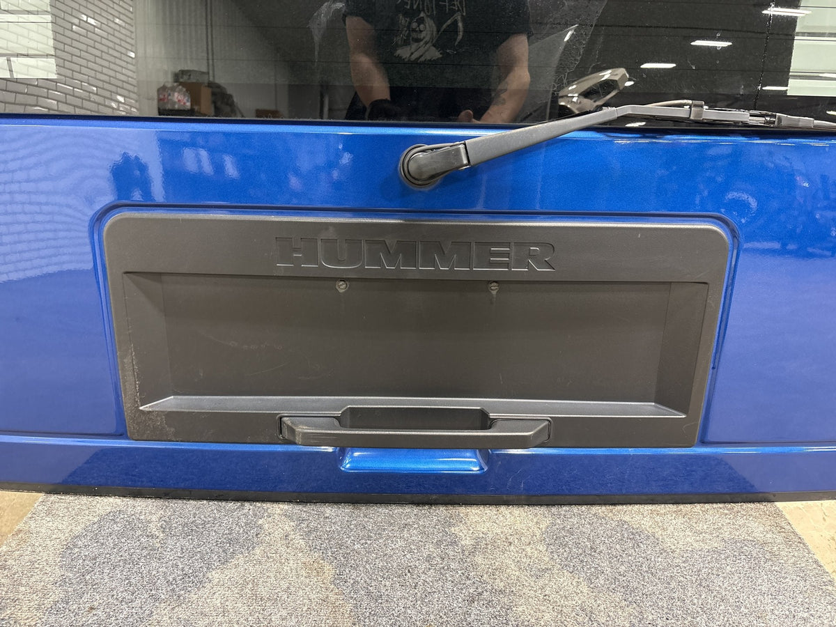 2003-2009 Hummer H2 SUV Hatch Decklid Pacific Blue 91