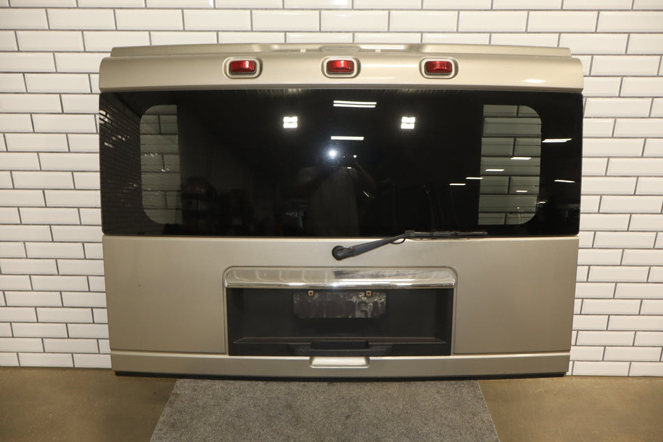 2003-2009 Hummer H2 SUV Hatch Decklid Pewter 11