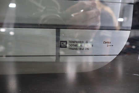 2003-2009 Hummer H2 SUV Rear Back Window Glass 15772337