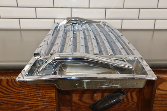 2003 - 2009 Hummer H2 Upper Chrome Hood Grille W/Handles