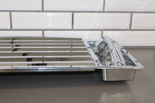 2003 - 2009 Hummer H2 Upper Chrome Hood Grille W/Handles