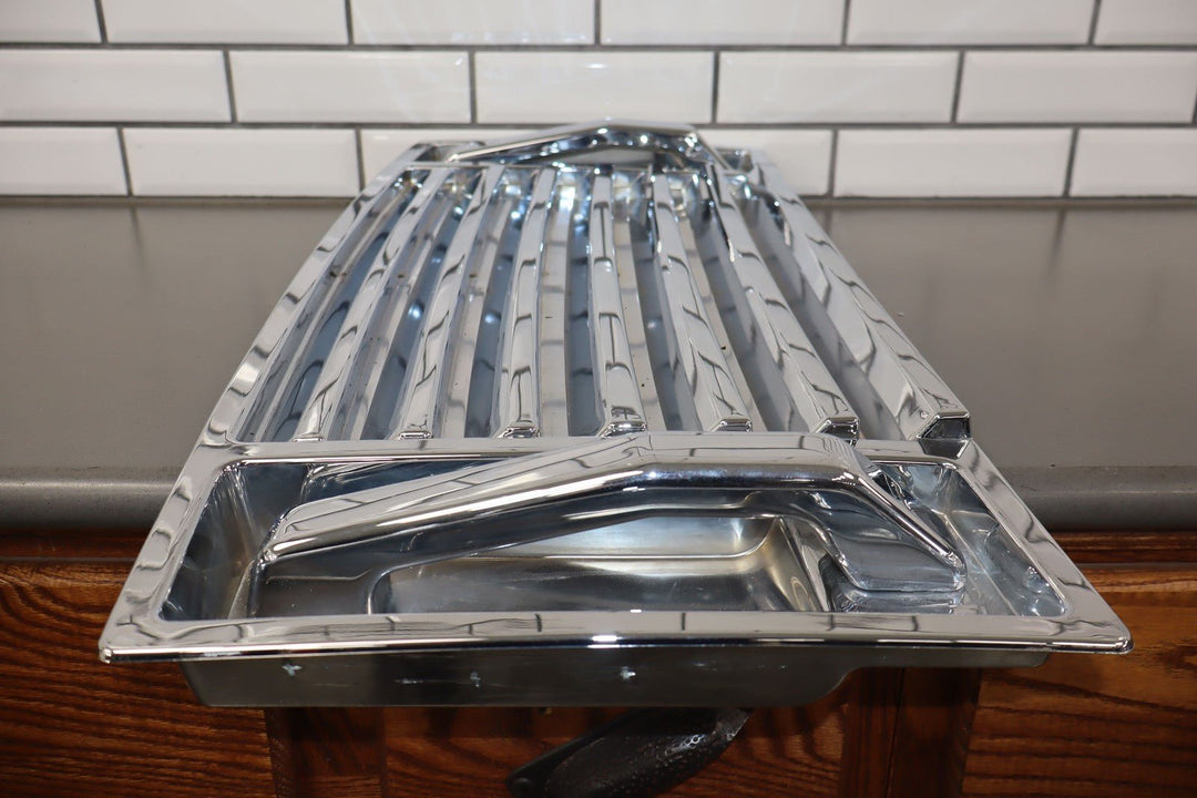 2003 - 2009 Hummer H2 Upper Chrome Hood Grille W/Handles