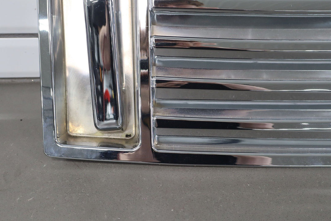 2003 - 2009 Hummer H2 Upper Chrome Hood Grille W/Handles