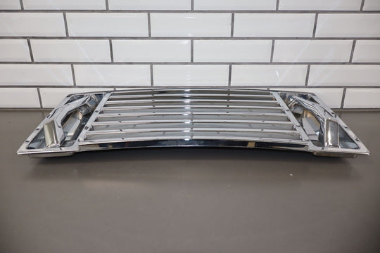 2003 - 2009 Hummer H2 Upper Chrome Hood Grille W/Handles