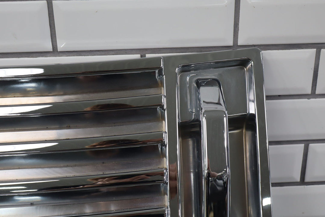2003 - 2009 Hummer H2 Upper Chrome Hood Grille W/Handles