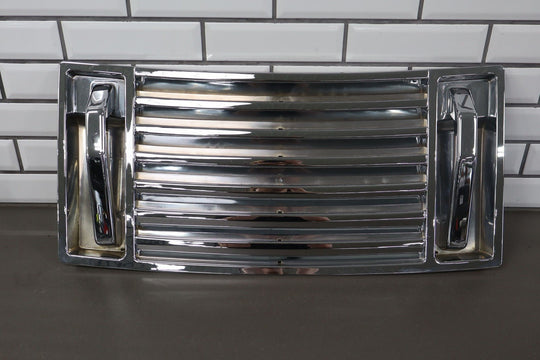 2003 - 2009 Hummer H2 Upper Chrome Hood Grille W/Handles
