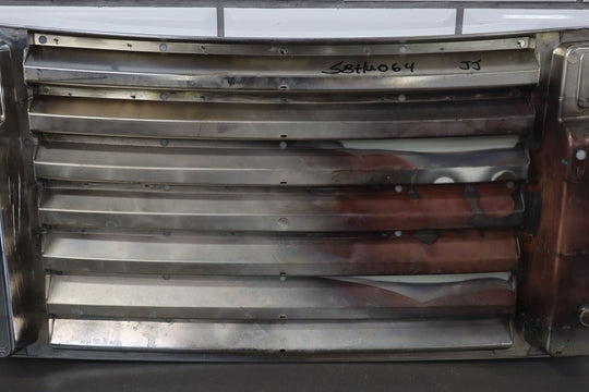 2003 - 2009 Hummer H2 Upper Chrome Hood Grille W/Handles