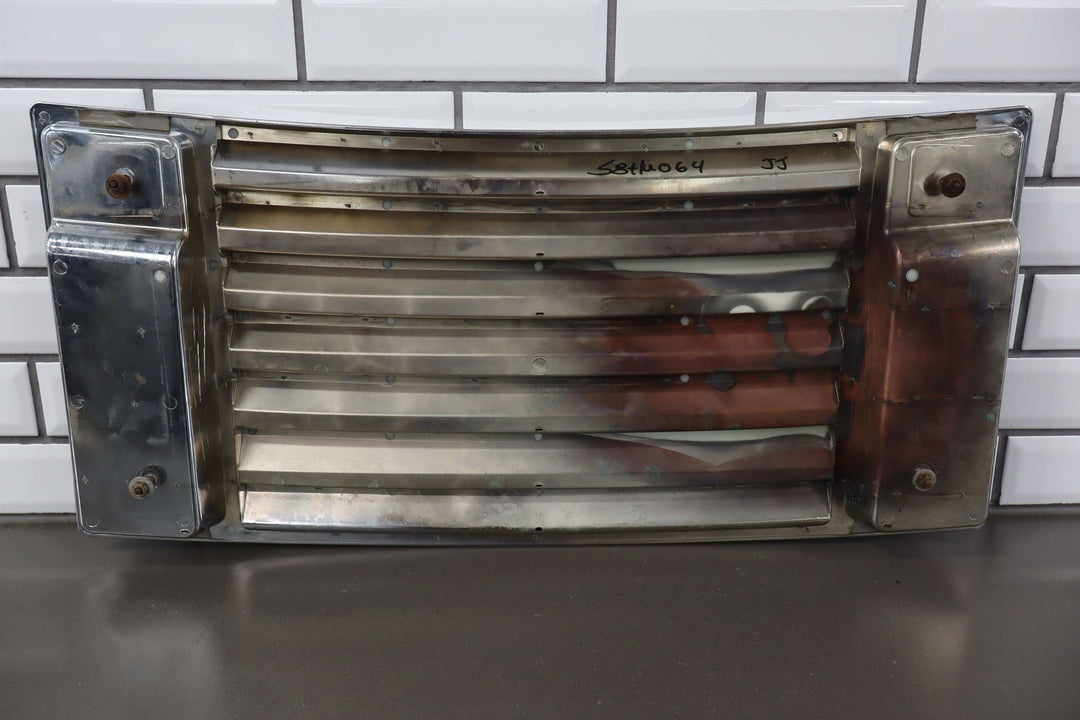 2003 - 2009 Hummer H2 Upper Chrome Hood Grille W/Handles