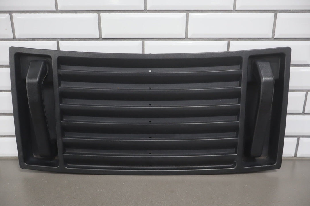 2003 - 2009 Hummer H2 Upper Hood Grille - Black Handles