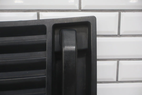 2003 - 2009 Hummer H2 Upper Hood Grille - Black Handles