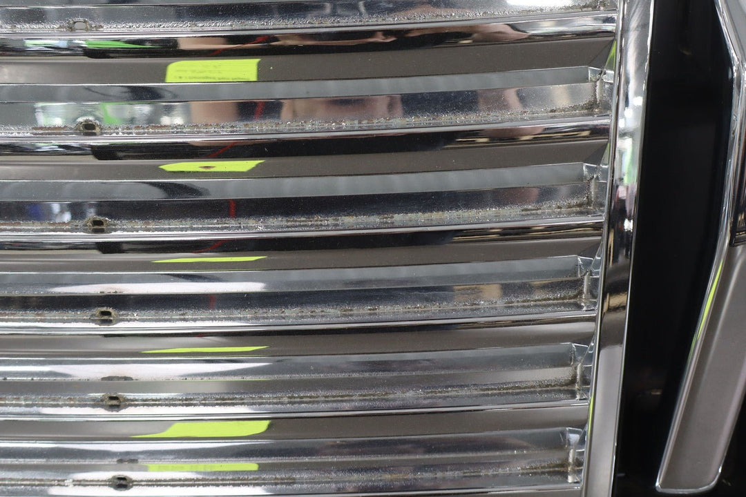 2003 - 2009 Hummer H2 Upper Hood Grille W/ Chrome Handles