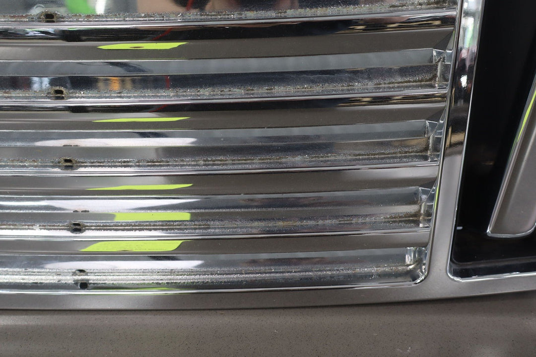 2003 - 2009 Hummer H2 Upper Hood Grille W/ Chrome Handles