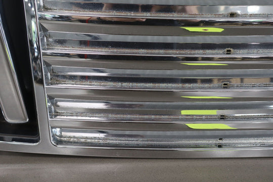 2003 - 2009 Hummer H2 Upper Hood Grille W/ Chrome Handles