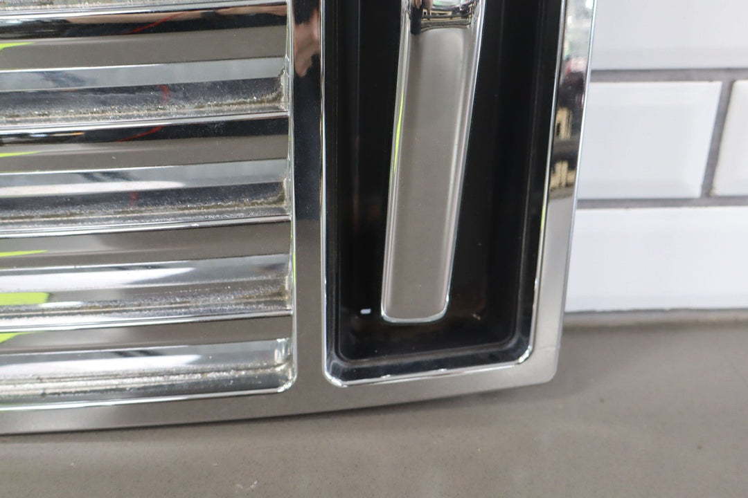 2003 - 2009 Hummer H2 Upper Hood Grille W/ Chrome Handles