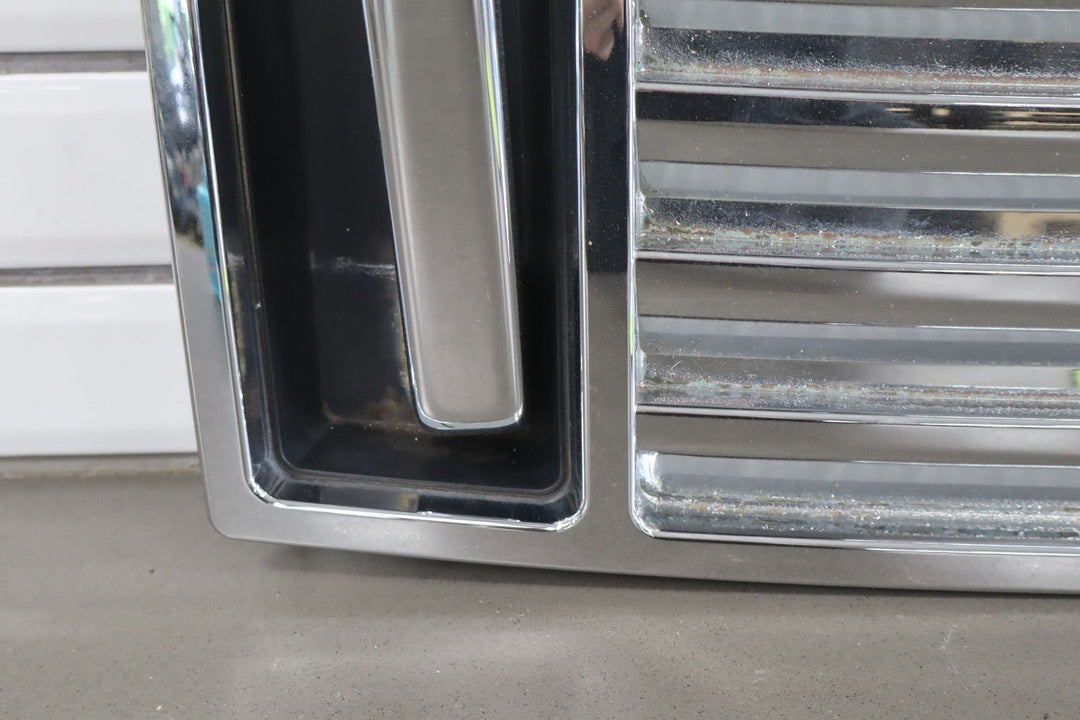 2003 - 2009 Hummer H2 Upper Hood Grille W/ Chrome Handles