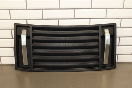 2003-2009 Hummer H2 Upper Hood Grille W/ Chrome Handles - Weathered Handles