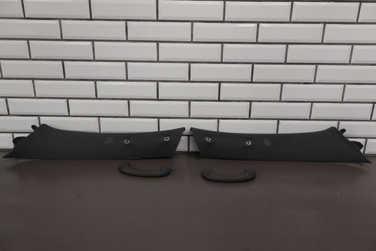 2003 - 2009 Lexus GX470 Pair of Interior A Pillar Trim Panels W/Grab Handles