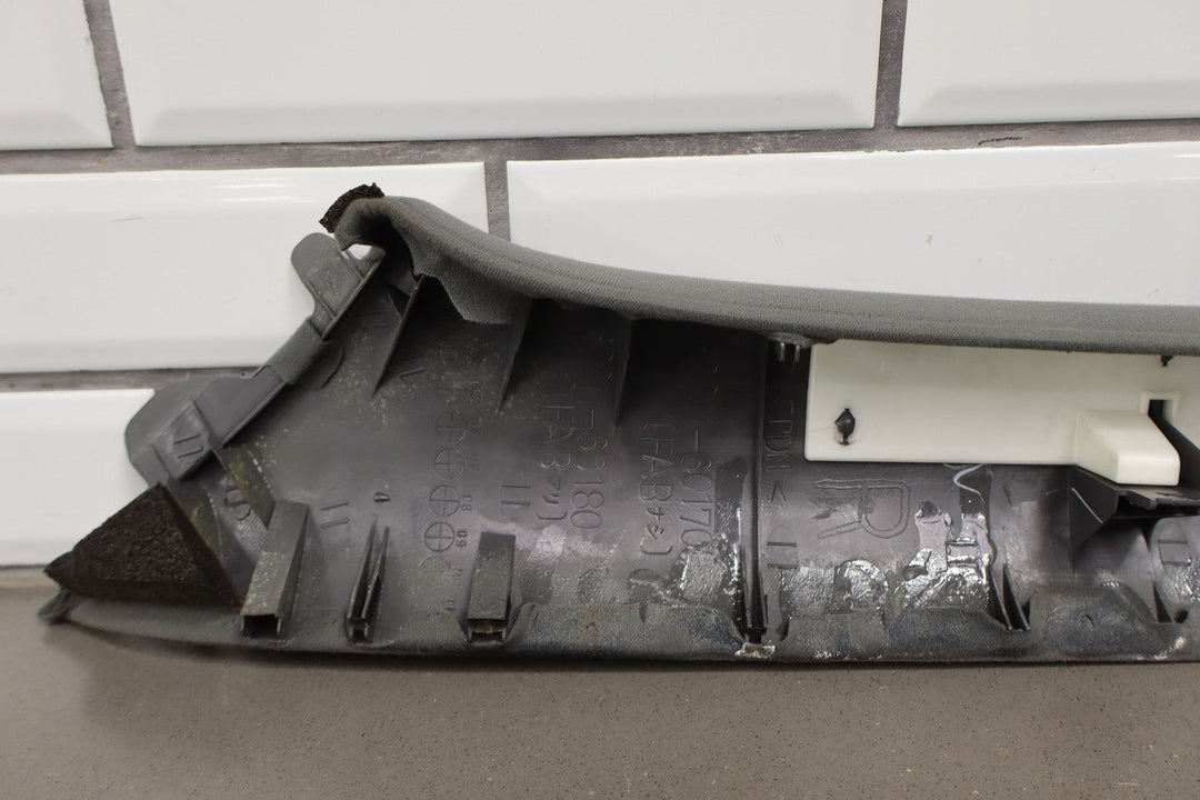 2003 - 2009 Lexus GX470 Pair of Interior A Pillar Trim Panels W/Grab Handles