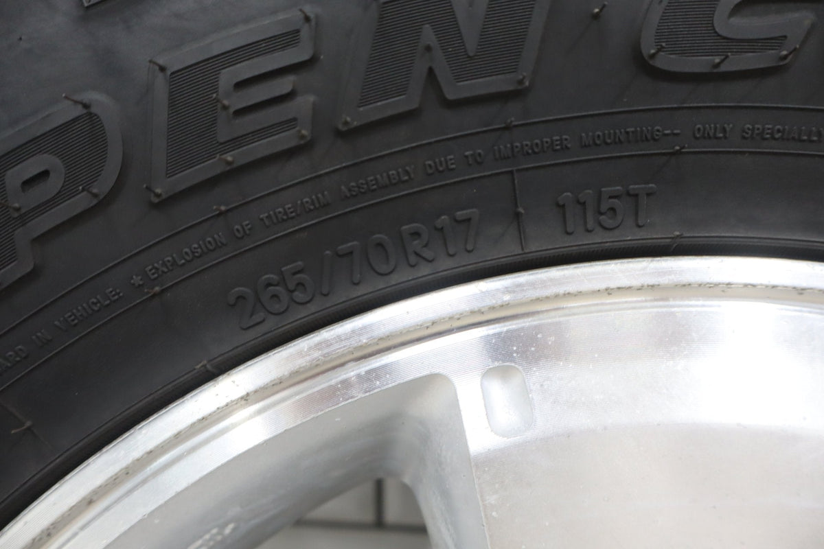 2003-2009 Toyota 4Runner N210- 17" Wheel & Toyo Tire Set