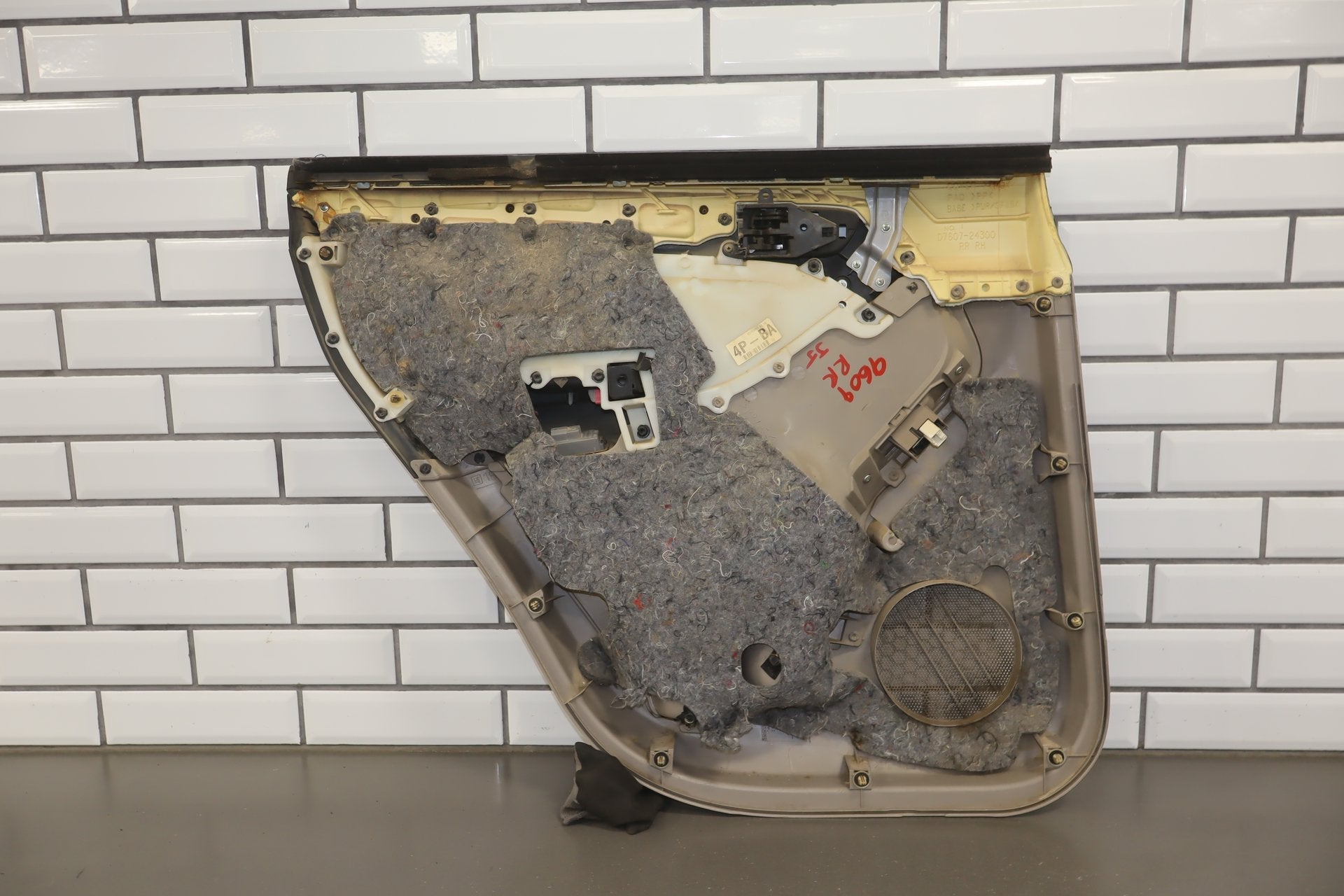 2003-2009 Toyota 4Runner N210- Right Rear Interior Trim Panel Taupe