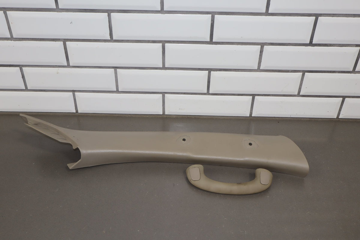 2003-2009 Toyota 4Runner Pair A Pillar Trim Taupe 42
