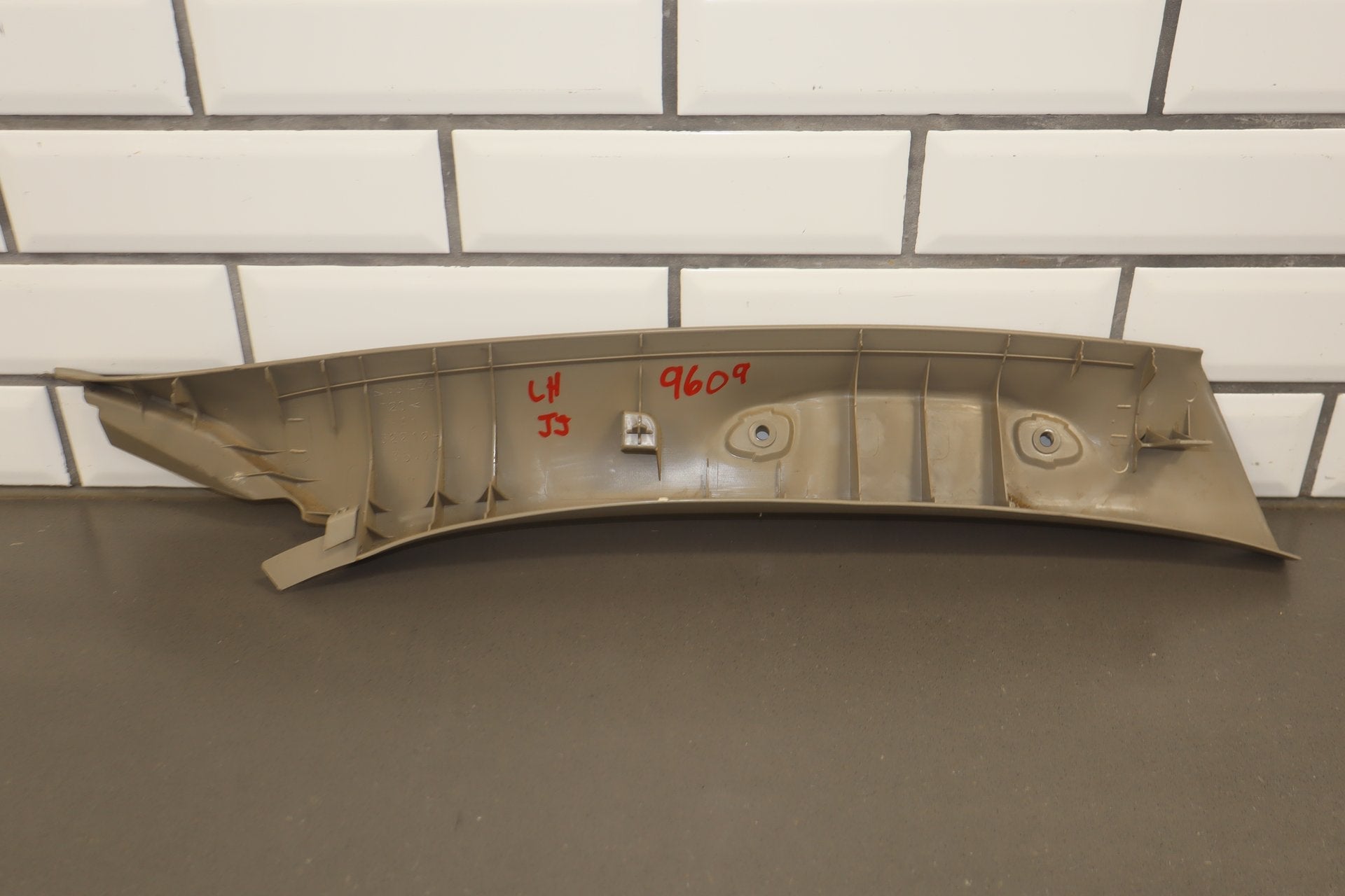 2003-2009 Toyota 4Runner Pair A Pillar Trim Taupe 42