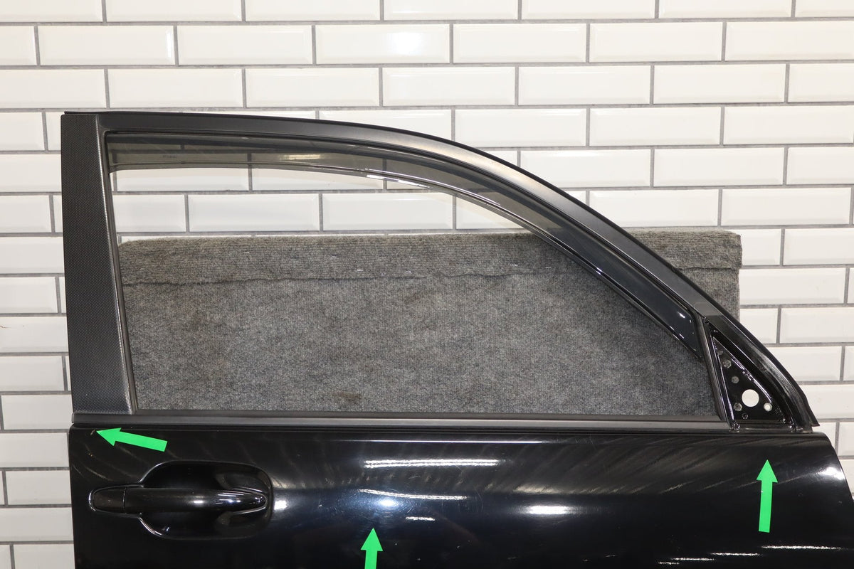 2003-2009 Toyota 4Runner Right Front Door Black 202